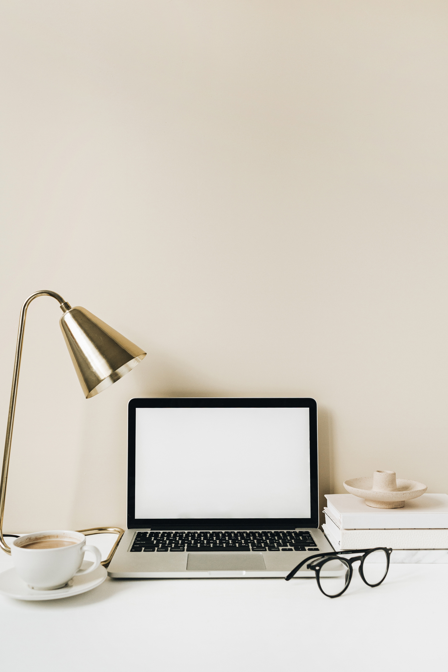 Laptop on the Desk
